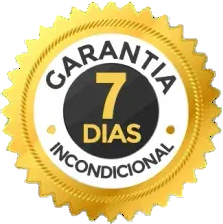 Selo de garantia incondicional de 7 dias